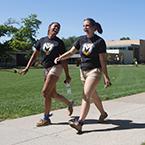 Students Walking